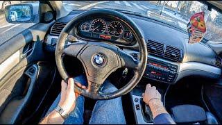 1999 BMW 316i E46 [1.9 105 HP] | POV Test Drive #1049 Joe Black