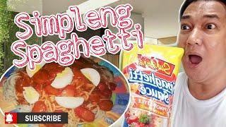 Simpleng Spaghetti || Simpleng Luto || Lutong Noypi || Kakentuhan Vlog