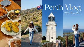 PERTH TRAVEL VLOG  3 days in Margaret River, Busselton Jetty, cafe hopping and sunsets  Part 1