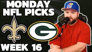 Saints vs Packers MNF Picks Week 16 - Monday Bets With Kyle Kirms