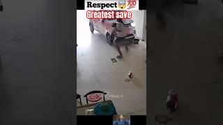 Respect|| 10-Year-Old Hero She Saved Her Baby Sister in Seconds #shorts #respect