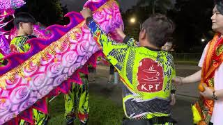 新加坡濟南体育會 Singapore Ji Nam LED Dragon Dance Eye dotting Ceremony at KPT 401 on 12 Feb 2024