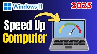 How to Speed Up Windows 10/11 Laptop | 2025 Full Guide