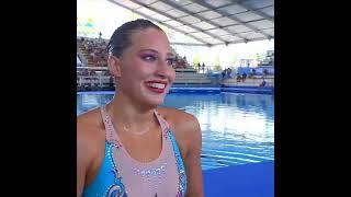 Karolina KLUSKOVA (CZE) | Onland Performance | Women's Artistic Swimming #shorts