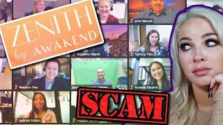 I SNUCK IN TO A MLM LAUNCH ZOOM CALL *THIS IS MESSY* #awakend