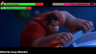 Ralph Breaks the Internet (2018) Final Battle with healthbars 1/2