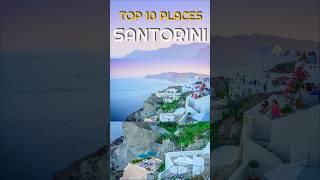 Top 10 tourist places santorini l places to visit in santorini l things to do in santorini Greece