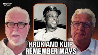 Mike Krukow, Duane Kuiper reflect on the legacy of Giants legend Willie Mays | NBC Sports Bay Area