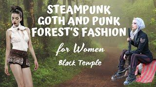 Goth / Punk / Steampunk Forest's Fashion for Alternative Women - Black Temple