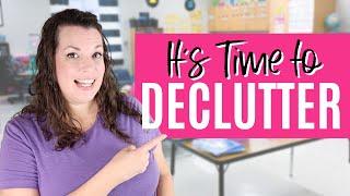 Classroom Declutter Tips Every Teacher Needs