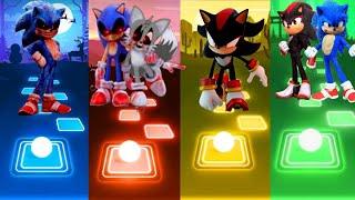 Sonic Exe Vs Tails Sonic Exe Vs Shadow Vs Shadow Sonic Hedgehog Tiles Hop Gameplay