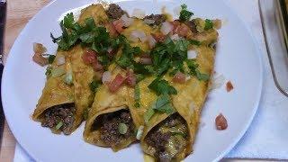 BEEF ENCHILADAS | SIMPLE  EASY  DELICIOUS