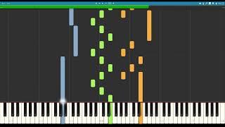 Borrtex - Momentum (Piano Tutorial)