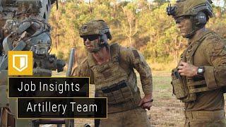 Army Job Insights: Artillery Team