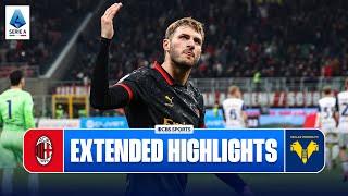 AC Milan vs. Hellas Verona: Extended Highlights | Serie A | CBS Sports Golazo