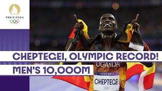 Joshua Cheptegei   Men's 10,000m Olympic Champion | Paris 2024 Highlights