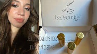 Lisa Eldridge first impressions - Le Mépris, Kitten Mischief, Velvet Fawn