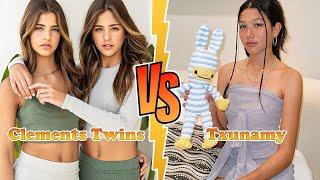 Clements Twins (Ava And Leah) VS Txunamy Transformation 2024  From Baby To Now