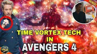 HOW TIME VORTEX TECH CAN BE IN AVENGERS 4 | TIME TRAVEL IN AVENGERS 4 (IN HINDI)