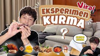 EKSPERIMEN KURMA CAMPUR KEJU VIRAL!