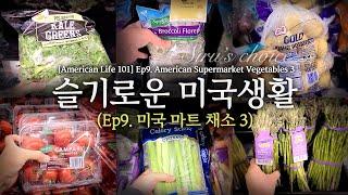 [슬기로운 미국생활]  Ep. 9 미국마트 채소 3.  [American Life 101]  Ep. 9   American Supermarket Vegetables 3.