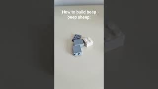 beep beep sheep in Lego #asdfmovie #lego #legohowtobuild #shorts