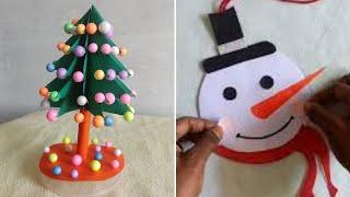 2 Christmas craft ideas/last minute  home decorations for christmas (1)