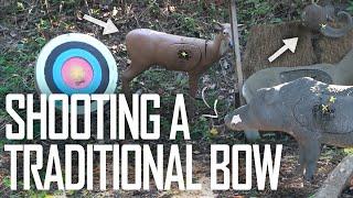 SHOOTING A TRADITIONAL BOW | Traditional Bowhunting | The Push Archery