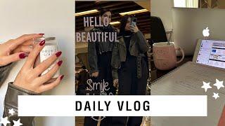 Daily vlog | ولاگ روزانه ، درس خوندم ، رفتیم کافه و پاساژ 