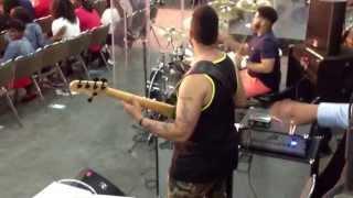 MORGAN TURNER on bass! - COGIC AIM 2013 Midnight Musical