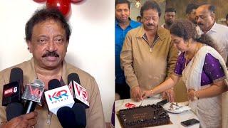 Ram Gopal Varma Opens Columbus Coffee Shop In Panjagutta | RGV Latest News @HitTVTalkies