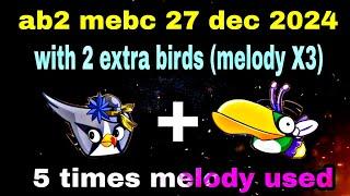 Angry birds 2 mighty eagle bootcamp Mebc 27 dec 2024 with 2 extra birds silver+hal #ab2 mebc today