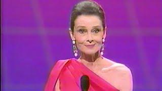 Audrey Hepburn's final Oscar appearance on the 64th Academy Awards 1992