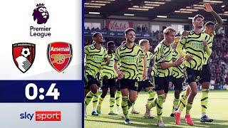 Havertz trifft! Gunners überrollen Cherries! | Bournemouth - Arsenal | Highlights - Premier League