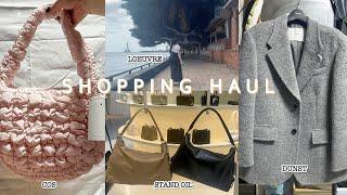 [일상VLOG] shopping haul 쇼핑하울️ #cos | #퀼팅백 | #루에브르| #던스트 | #스탠드오일 | #쇼핑하울 | #보부상백 | #가방추천