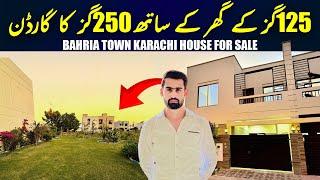 125 sq Yards House for Sale in Bahria Town Karachi | Extra Land | Ali Block Villa