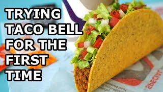 Trying TACO BELL for the FIRST TIME! *FOOD POISONING*