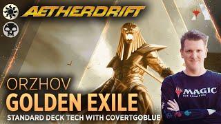 Aetherdrift - Golden Exile | Standard Deck Tech with CovertGoBlue | MTG Arena