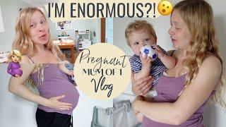 Pregnant Mum of 1 DITL Vlog | I FEEL ENORMOUS ?! Pregnant Mum Third Trimester Vlog