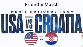 USA  VS CROATIA  Men's Water Polo Friendly Match 