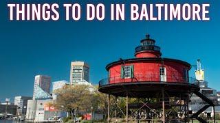 24 Hour Itinerary Baltimore BEST Restaurants + Inner Harbor! What To Do In Baltimore, MD!