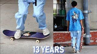 13 YEARS TO LEARN HEELFLIPS CORRECTLY