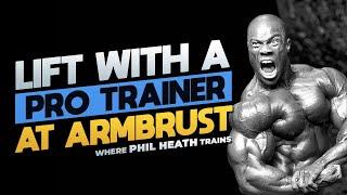 PRO TRAINING SESSION AT ARMBRUST - PHIL HEATH HOMETOWN GYM