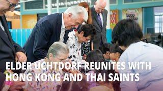 Elder Uchtdorf Reunites with Hong Kong and Thai Saints