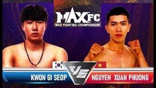 MAX FC 26 -  [-64kg] Nguyen Xuan Phuong (VIETNAM) VS Kwon Ki-seop (KOREA)