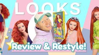 Barbie LOOKS Model 13 ️⭐ Review & Restyle! (+Hair Tutorial and Lookbook)