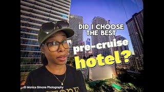 Is Hampton Inn & Suites by Hilton Brickell Downtown Miami a good pre-cruise hotel option?