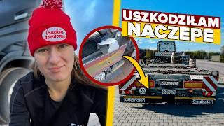 USZKODZIŁAM NACZEPĘ... I DAMAGED THE TRAILER...