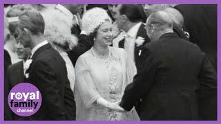 On This Day: 24 April 1963 - Queen Accidentally Steps on the King of Norway's Foot at Royal Wedding