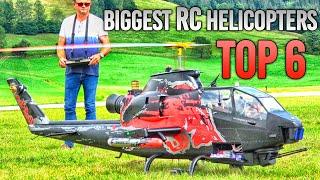 TOP 6 BIGGEST RC HELICOPTER SCALE MODELS